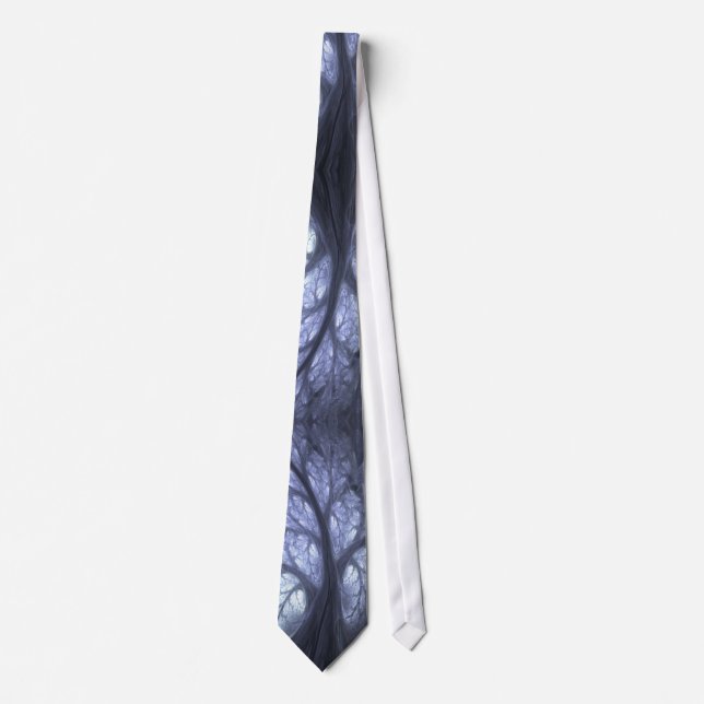 The Haunted Forest Fractal Tie (Front)