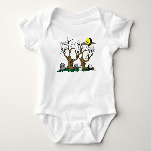 The Haunted Graveyard _ Baby Bodysuit