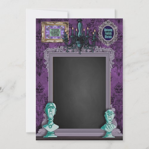 The Haunted Mansion Invitation