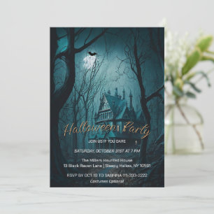 The Haunting Halloween Party Invitation