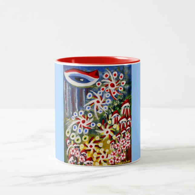 The Haunting Two-Tone Coffee Mug (Center)