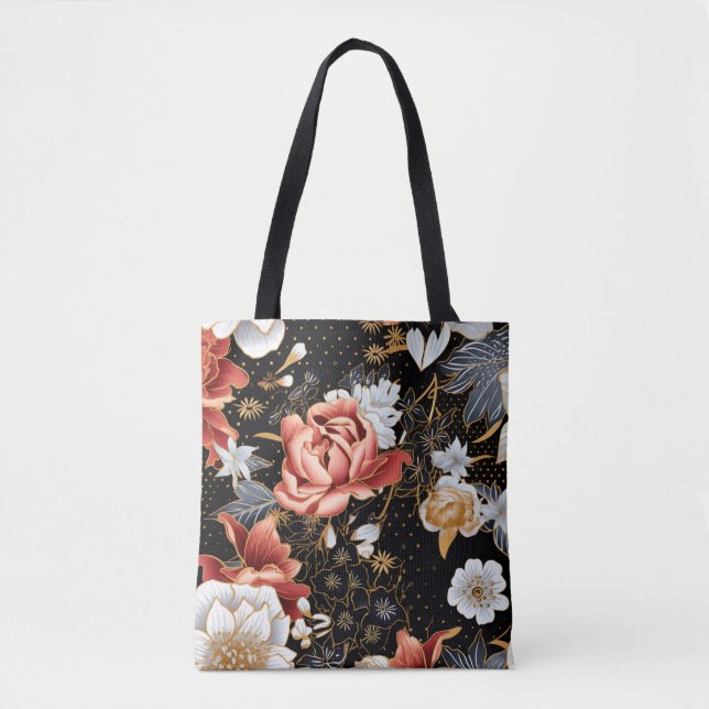 The Haute Blossom Carryall Tote  Bag (Front)