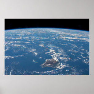 The Hawaiian Island Chain Poster