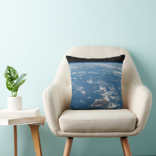 The Hawaiian Island Chain Throw Pillow