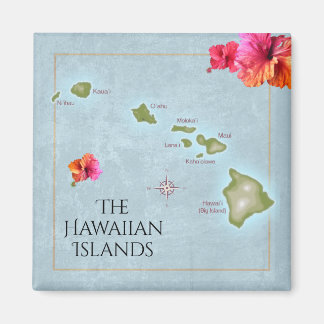 The Hawaiian Islands Magnet