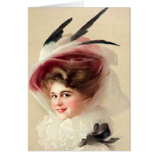 The Hawk Feathered Hat Cards (Front)