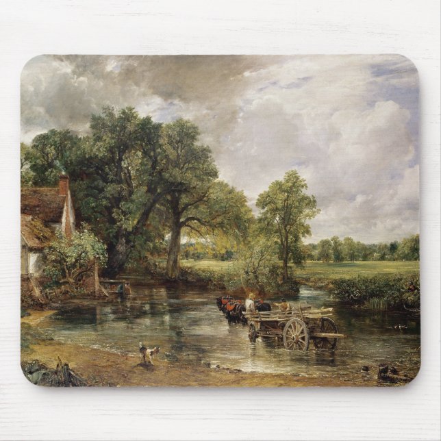 The Hay Wain, 1821 Mouse Pad (Front)