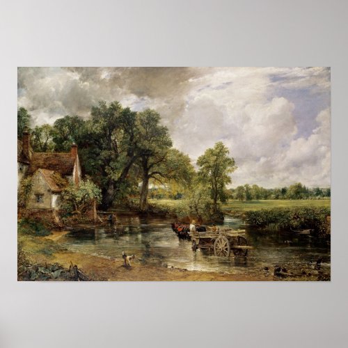 The Hay Wain 1821 Poster