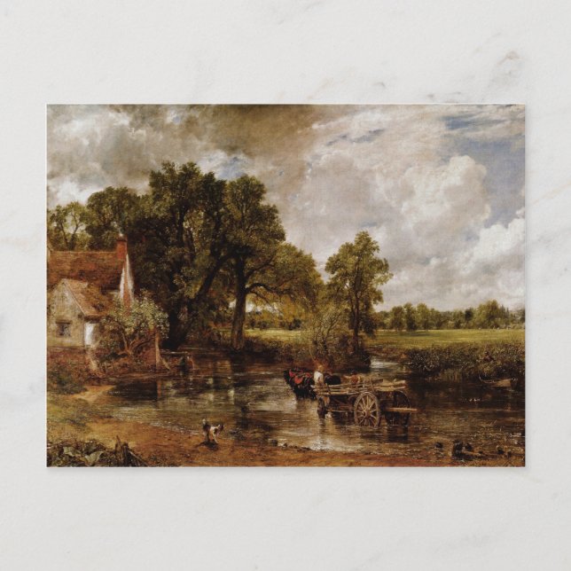 The Hay Wain By Constable John (Best Quality) Postcard (Front)