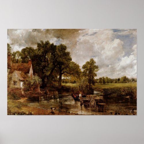 The Hay Wain By Constable John Best Quality Poster