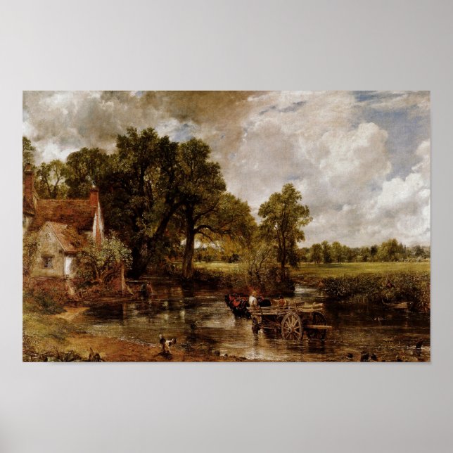 The Hay Wain By Constable John (Best Quality) Poster (Front)
