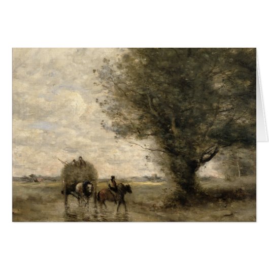 The Haycart, c. 1860 Cards (Front Horizontal)