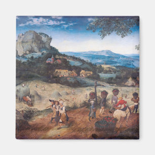 The Haymaking, Pieter Bruegel Magnet