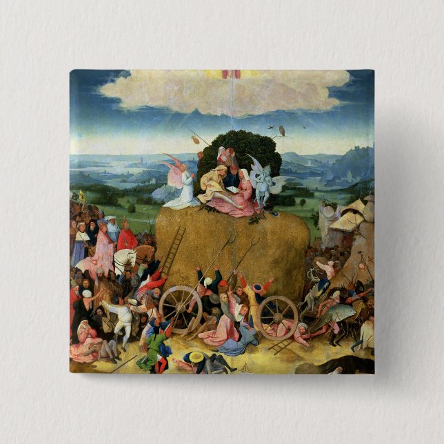 The Haywain Pinback Button (Front)