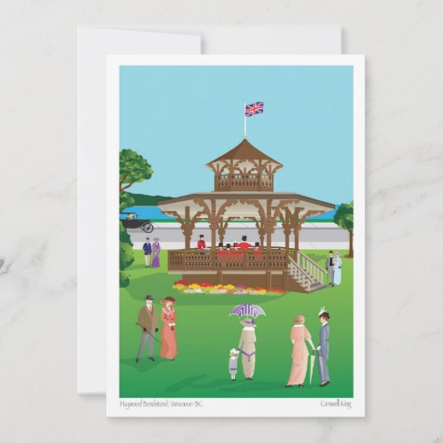 The Haywood Bandstand _ Vancouver Holiday Card