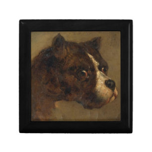 The Head of a Bulldog (by Théodore Géricault) Gift Box