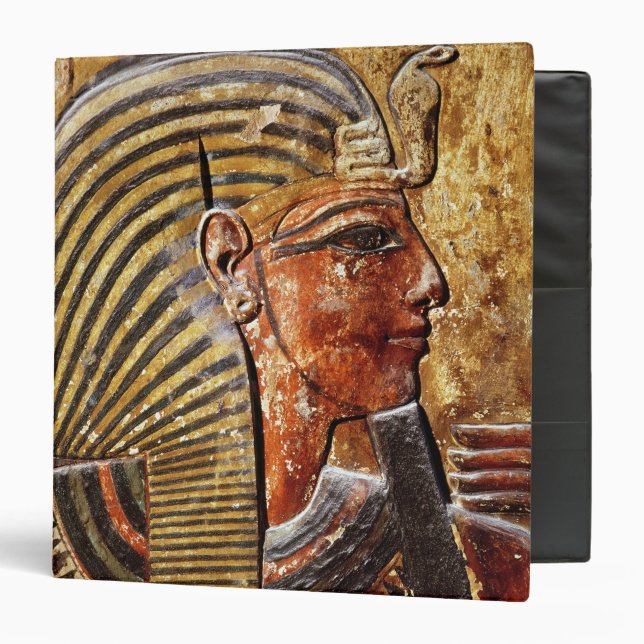 The head of Seti I  from the Tomb of Seti Binder (Front/Inside)