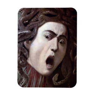 The Head of The Medusa by Michelangelo Caravaggio Magnet