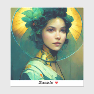 The Headdress Fantasy Sci-Fi Sticker