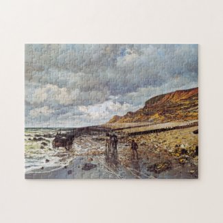 The Headland of the Heve at Low Tide Claude Monet Jigsaw Puzzle