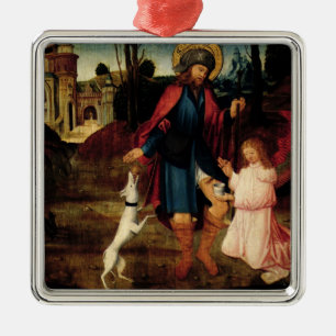 The Healing of Saint Roch Metal Ornament