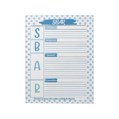 The Healthcare Student SBAR Template is a powerful Notepad