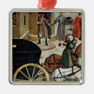 The Hearse Metal Ornament