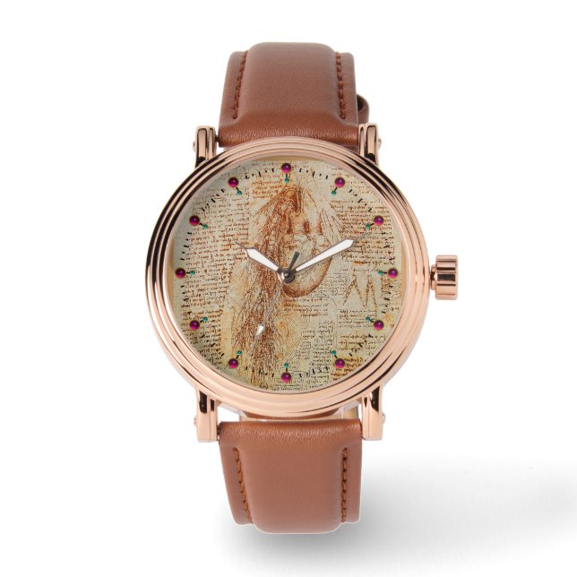 The Heart and the Bronchial Arteries Parchment Watch (Front)