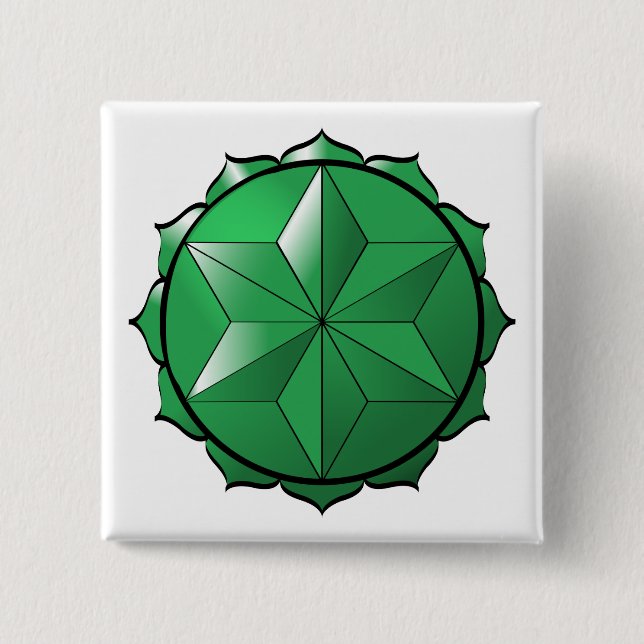 The Heart Chakra Button (Front)