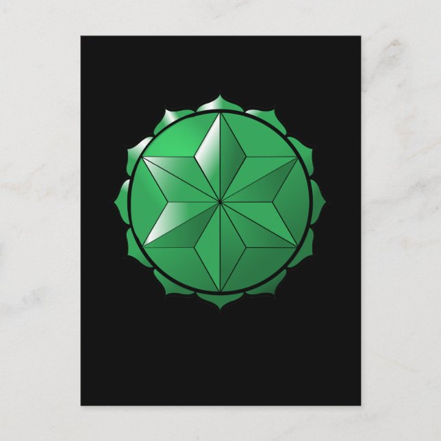 The Heart Chakra Postcard (Front)