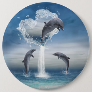 The heart from the Dolphins Button