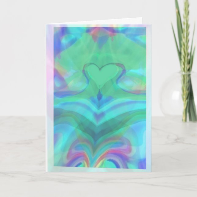 The Heart is a Wondrous Miracle Card (Front)