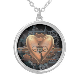 The Heart is Complicated Silver Plated Necklace