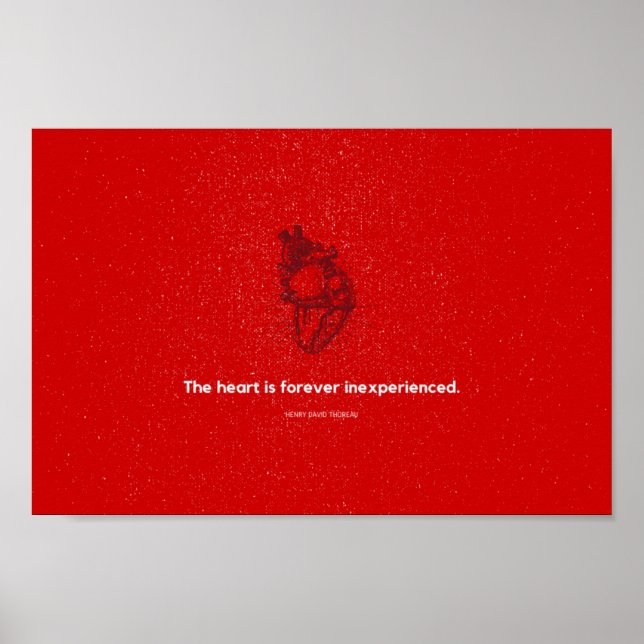 The heart is forever inexperienced poster (Front)