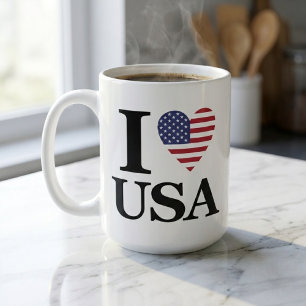 The "Heart of America" Coffee Mug