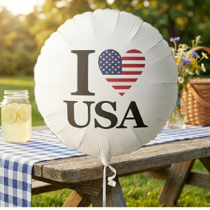 The "Heart of America" Party Balloon