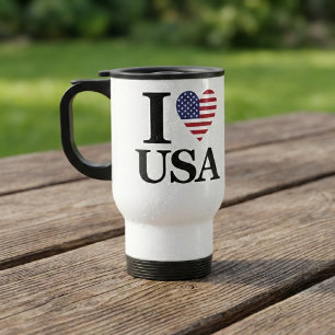 The "Heart of America" Travel Mug