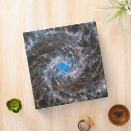 The Heart Of Messier 74 3 Ring Binder