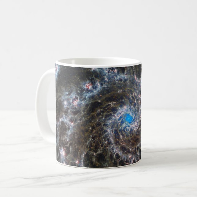 The Heart Of Messier 74 Coffee Mug (Front Left)