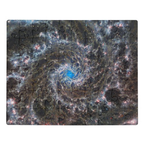 The Heart Of Messier 74 Jigsaw Puzzle