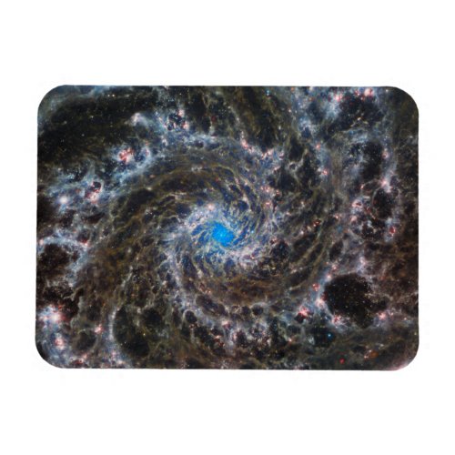 The Heart Of Messier 74 Magnet