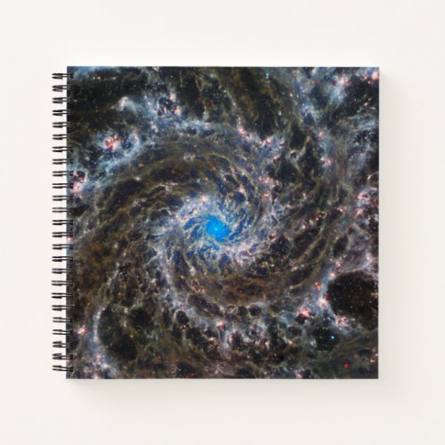 The Heart Of Messier 74 Notebook