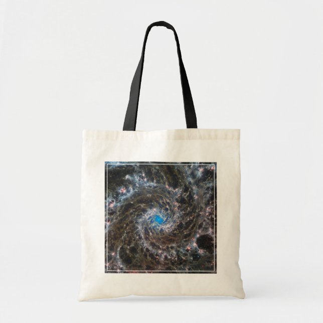 The Heart Of Messier 74 Tote Bag (Front)