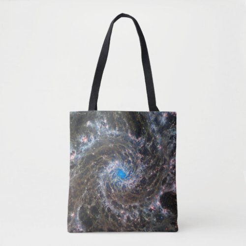 The Heart Of Messier 74 Tote Bag
