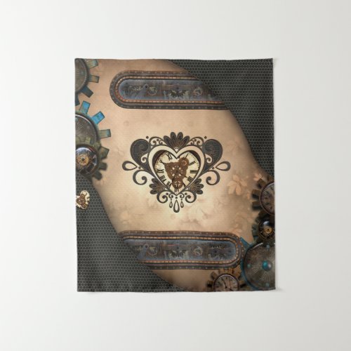 The heart of steampunk tapestry