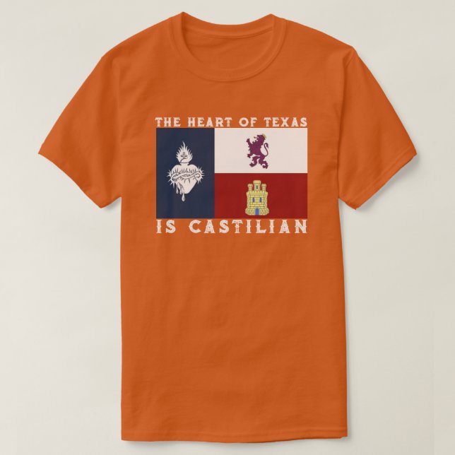 THE HEART OF TEXAS T-Shirt (Design Front)