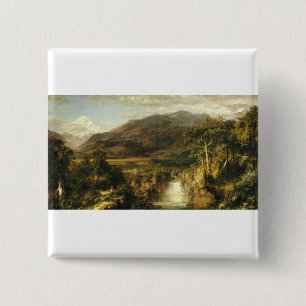 The Heart of the Andes by Frederic Edwin Church Button