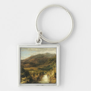 The Heart of the Andes by Frederic Edwin Church Keychain