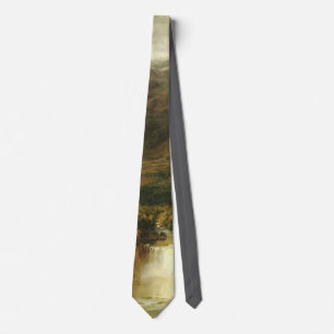 The Heart of the Andes by Frederic Edwin Church Neck Tie