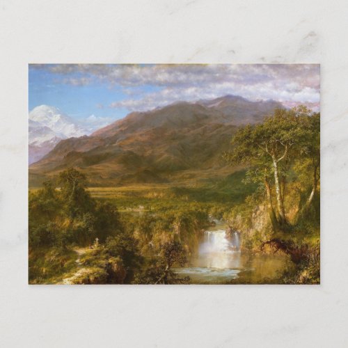 The Heart of the Andes by Frederic Edwin Church Postcard